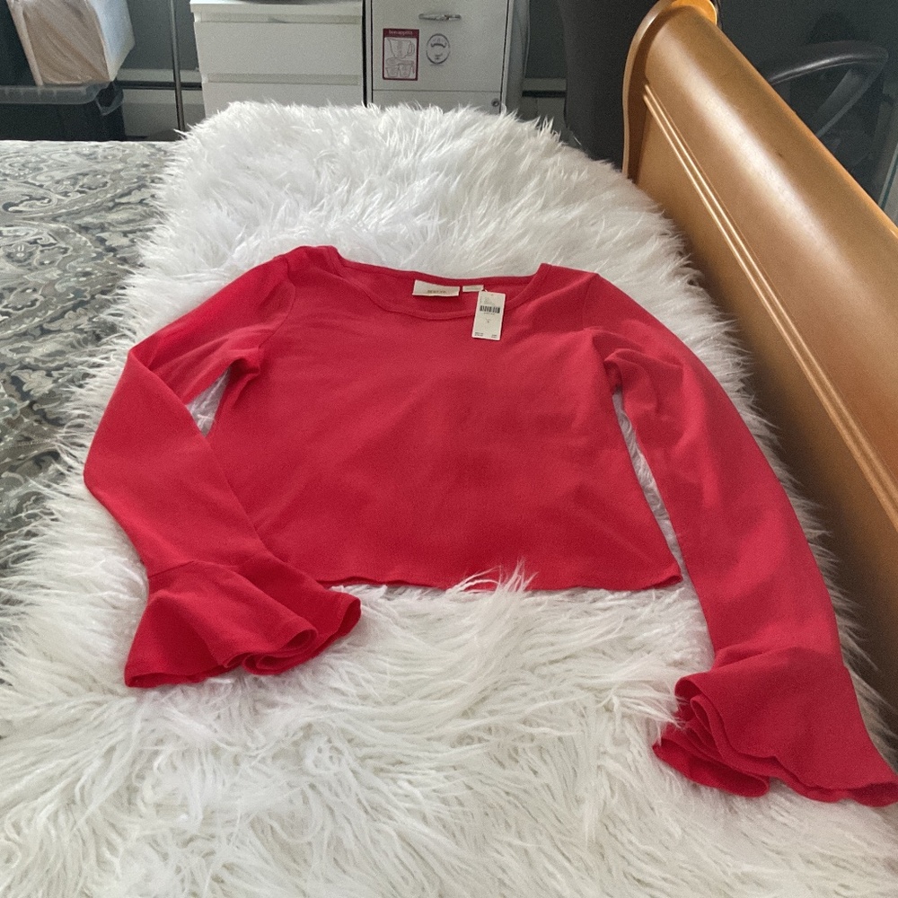 Maeve by Antropologie Long Sleeve T-shirt